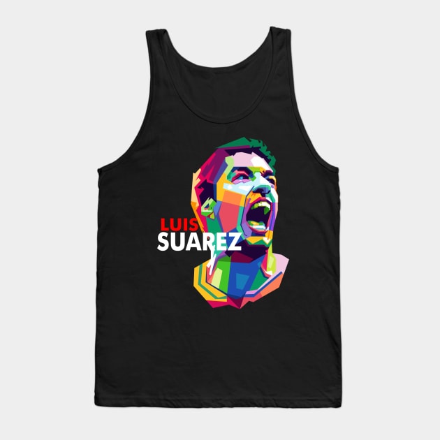 Luis Suarez Tank Top by erikhermawann22